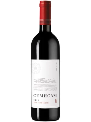 Вино Семисам Сира 2019, 0.75 л