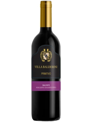 Вино Villa Balderini Primitivo, Salento IGT 2018, 0.75 л