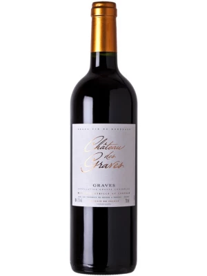 Вино Chateau des Graves Rouge, Graves AOC 2016, 0.75 л