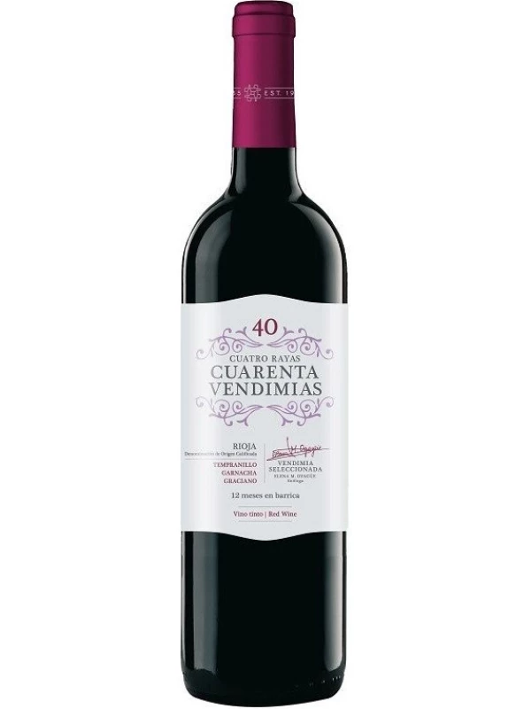 Cuatro Rayas, Cuarenta Vendimias, Rioja DOCa