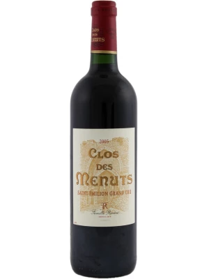 Вино Clos de Menuts, Saint-Emilion Grand Cru AOC 2005, 0.75 л