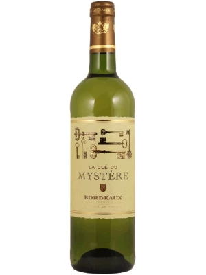 Вино La Cle du Mystere Blanc, Bordeaux AOC 2014, 0.75 л