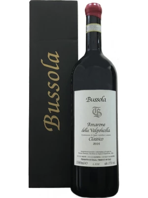 Вино Tommaso Bussola, Amarone della Valpolicella Classico DOCG, gift box 2016, 1.5 л