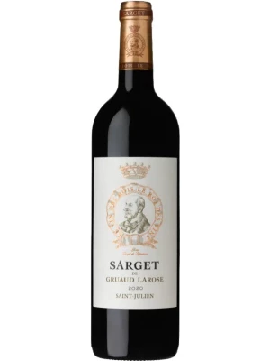 Вино Sarget de Gruaud Larose, Saint-Julien AOC 2020, 0.75 л