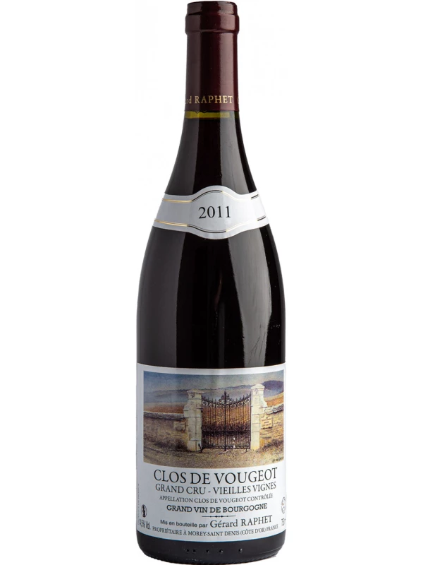 Gerard Raphet, Clos de Vougeot Grand Cru Vieilles Vignes AOC