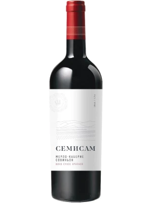 Вино Семисам Мерло-Каберне Совиньон 0.75 л