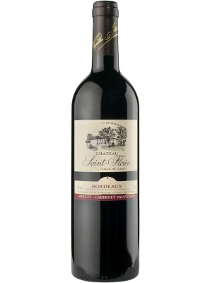 Вино Chateau Saint-Florin Rouge, Bordeaux AOC 2013, 0.75 л