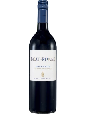 Вино Borie-Manoux, Beau-Rivage Rouge, Bordeaux AOC 2014, 0.75 л