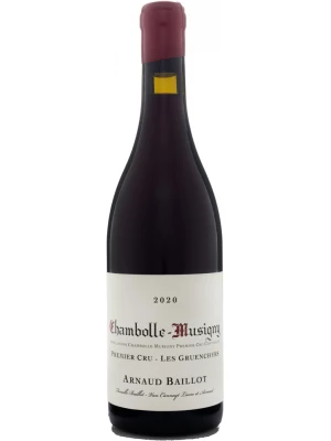 Вино Arnaud Baillot, Chambolle-Musigny Premier Cru Les Gruenchers AOC 2020, 0.75 л