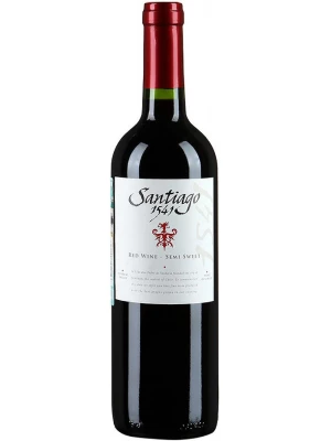 Вино Undurraga, Santiago 1541 Semi Sweet Red 0.75 л