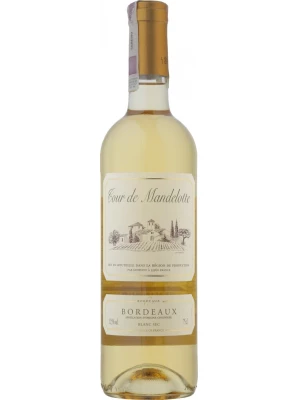 Вино Tour de Mandelotte Bordeaux AOC Blanc Sec 0.75 л
