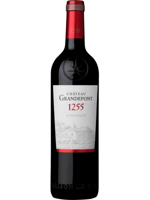 Вино Chateau Grandefont, 1255, Bordeaux AOC 0.75 л