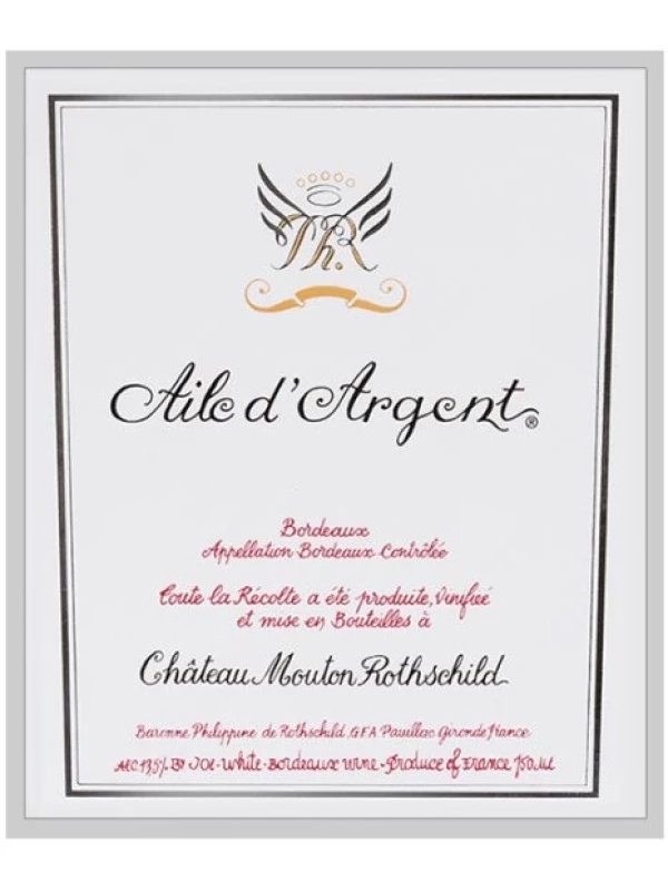 Chateau Mouton Rothschild, Aile d'Argent, Bordeaux AOC