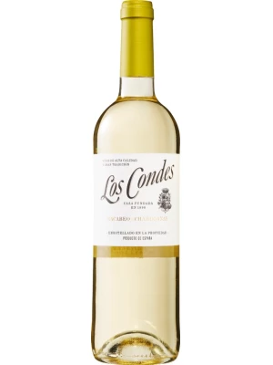 Вино Los Condes Macabeo-Chardonnay, Catalunya DO 2018, 0.75 л