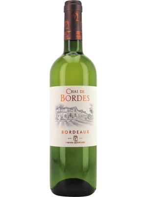 Вино Chai de Bordes Blanc, Bordeaux AOC 2015, 0.75 л