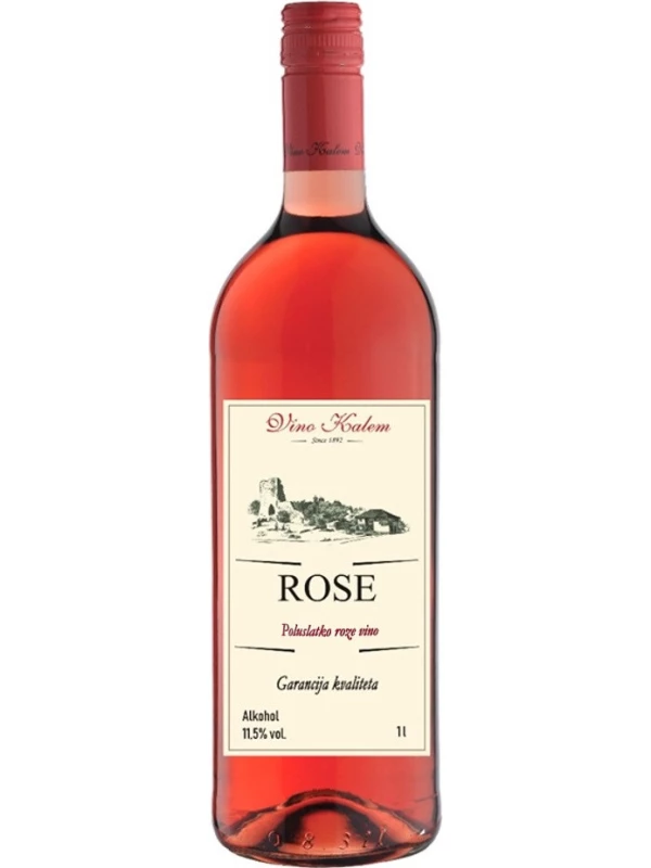 Vino Kalem, Rose Poluslatko