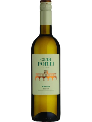 Вино Araldica Castelvero, Ca'di Ponti Grillo, Terre Siciliane IGT 2017, 0.75 л