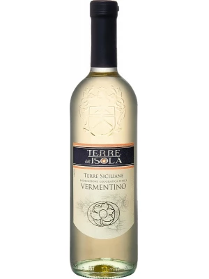 Вино Contri Spumanti, Terre dell'Isola Vermentino Terre Siciliane IGT 2018, 0.75 л