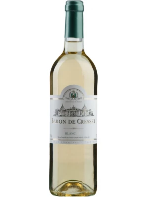 Вино Baron de Cresset Blanc Demi-Sec 0.75 л