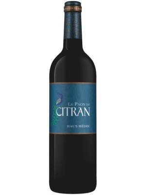 Вино Le Paon de Citran, Haut-Medoc AOC 2015, 0.75 л