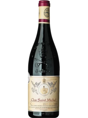 Вино Clos Saint Michel Cuvee Reservee, Chateauneuf-du-Pape AOC 2014, 0.75 л