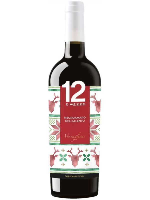 12 e Mezzo Negroamaro del Salento IGP, New Year Design