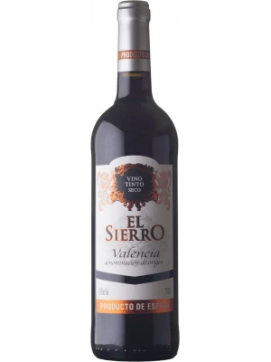 Вино El Sierro Tinto Seco, Valencia DO 0.75 л