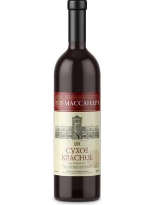 Вино Массандра, Сухое красное 0.75 л