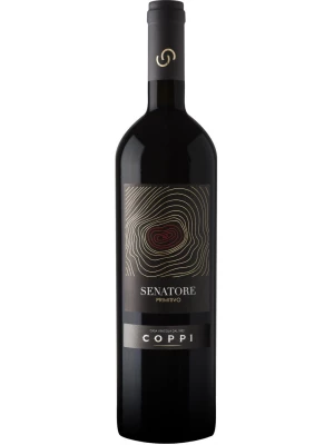 Вино Coppi, Senatore Primitivo, Gioia del Colle DOC 2017, 0.75 л