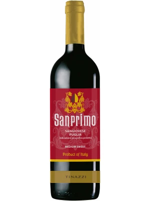Вино Sanprimo Sangiovese Medium Sweet, Puglia IGP 0.75 л