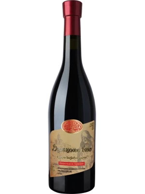 Вино Georgian Wine House, Old Georgia Domashnee Red Semi-Sweet 0.7 л
