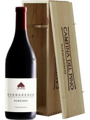 Вино Cantina del Pino, Barbaresco Albesani, wooden box 2013, 1.5 л