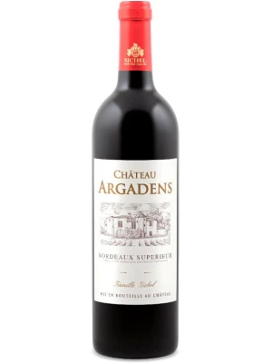 Вино Sichel, Chateau Argadens Rouge, Bordeaux Superieur AOC 2014, 0.75 л