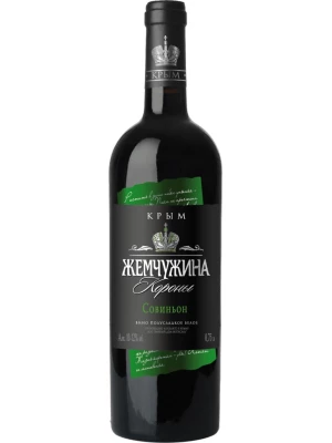 Вино Жемчужина Короны Совиньон Полусладкое 0.75 л