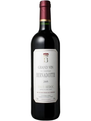 Вино Chateau Bernadotte, AOC Cru Bourgeois 2005, 0.75 л