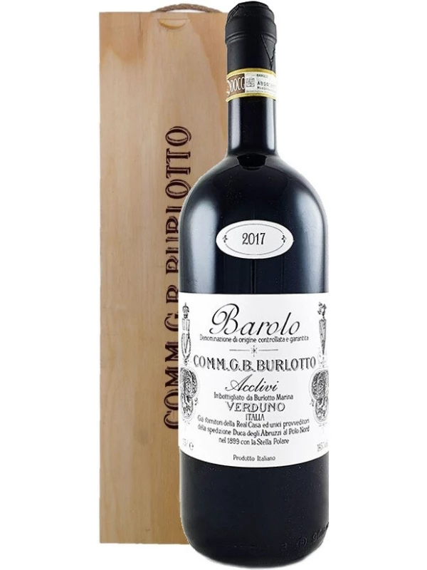 G.B. Burlotto, Acclivi, Barolo DOCG, wooden box