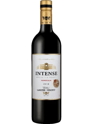 Вино Chateau Lamothe-Vincent, Intense Rouge, Bordeaux AOC 2018, 0.75 л