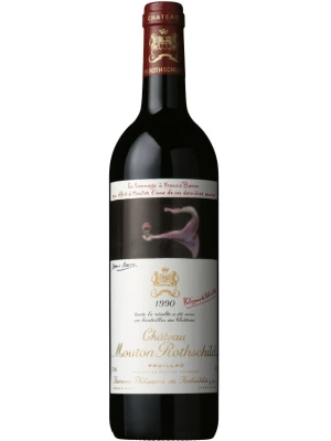 Вино Chateau Mouton Rothschild, Pauillac AOC Premier Grand Cru Classe 1990, 0.75 л