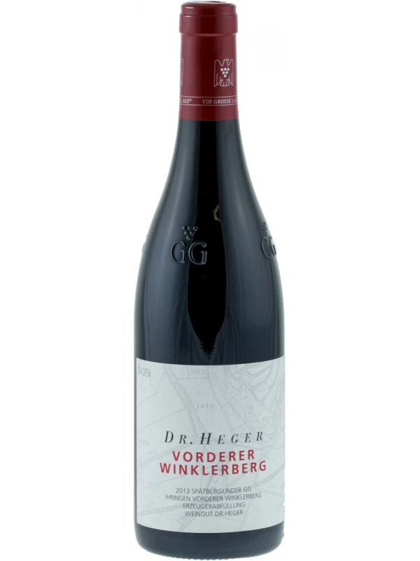 Weinhaus Heger, Ihringer Vorderer Winklerberg Spatburgunder GG