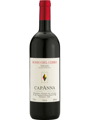 Вино Capanna, Rosso del Cerro, Toscana IGT 2021, 0.75 л