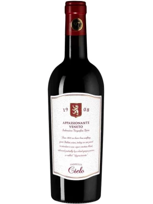 Вино Cielo e Terra, Appassionante Rosso, Veneto IGT 2020, 0.75 л