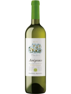 Вино Greek Wine Cellars, Flowers Assyrtiko, Central Greece PGI 2022, 0.75 л