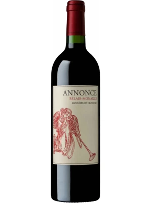 Вино Annonce de Belair-Monange, Saint-Emilion Grand Cru AOC 2016, 0.75 л