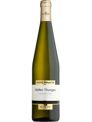 Вино Mastri Vernacoli Muller Thurgau, Trentino DOC 2017, 0.75 л
