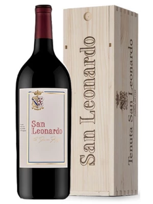 Вино Tenuta San Leonardo, San Leonardo, wooden box 2015, 3 л