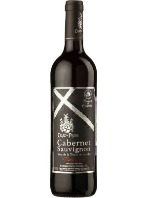 Вино Cruz de Plata Cabernet Sauvignon Seco, Tierra de Castilla IGP 0.75 л