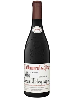 Вино Chateauneuf-du-Pape AOC Vieux Telegraphe La Crau 2008, 0.75 л