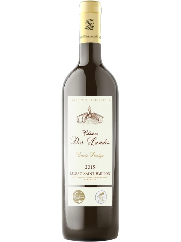 Chateau des Landes, Cuvee Prestige, Lussac-Saint-Emilion AOC