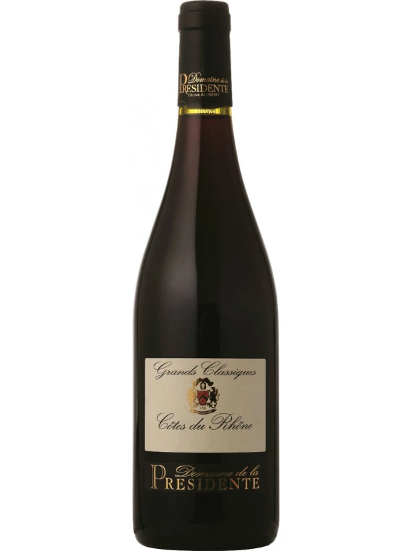 Domaine de la Presidente, Grands Classique Rouge, Cotes du Rhone AOC