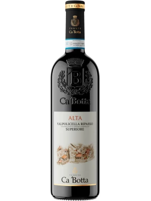 Вино Ca'Botta, Alta Valpolicella Ripasso DOC Superiore 2018, 0.75 л
